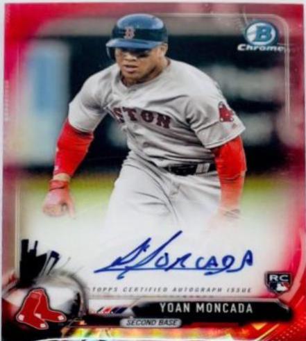 Yoan Moncada [Chrome Red Refractor] #CRA-YM