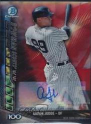 Aaron Judge [Autograph] #BTP-45