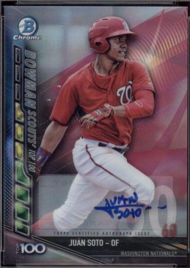 Juan Soto [Autograph] #BTP-60