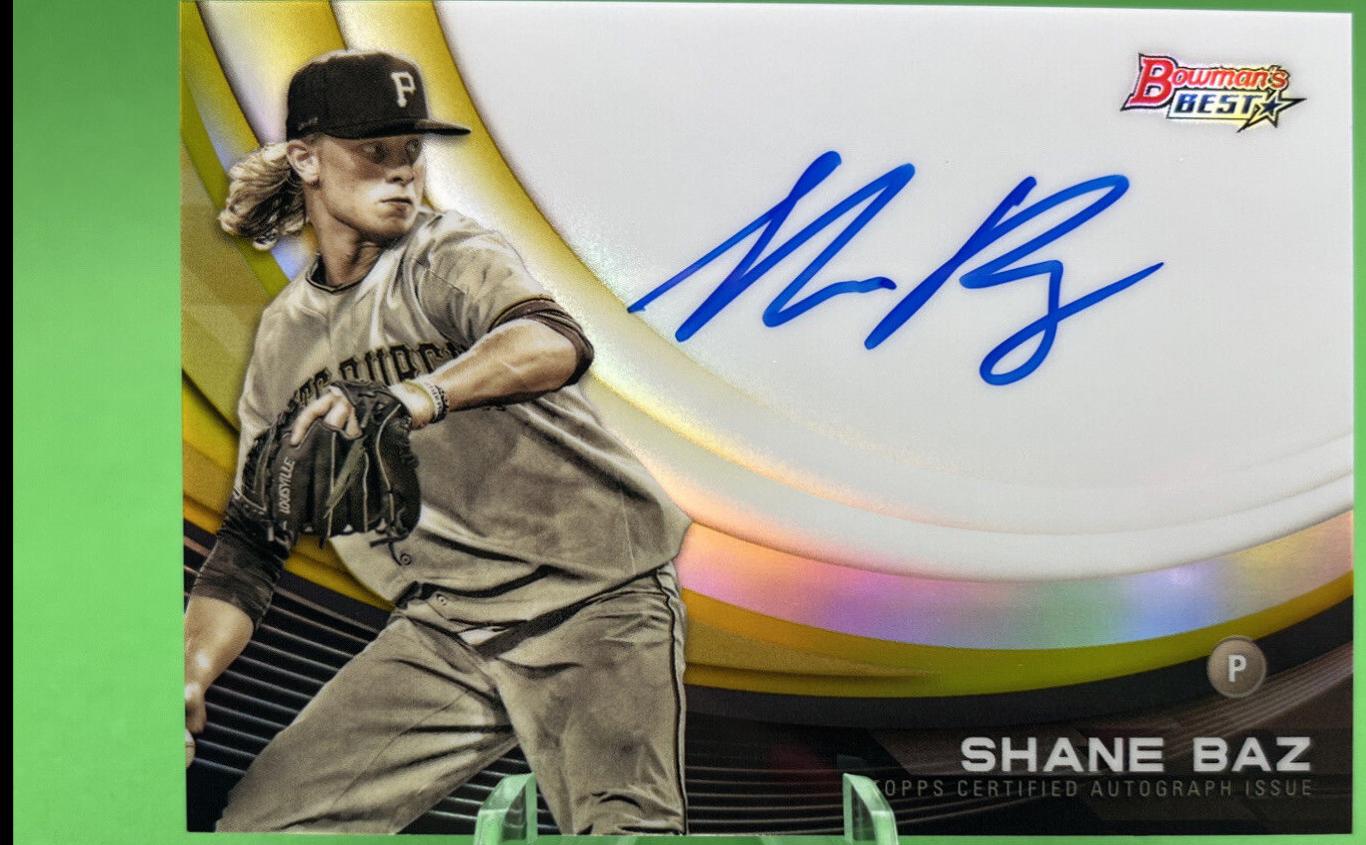 Shane Baz [Gold Refractor] #MA-SB