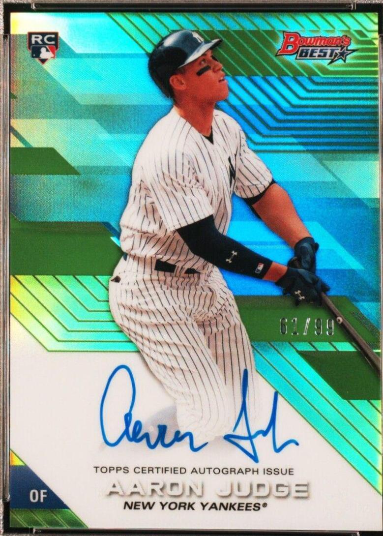 Aaron Judge [Green Refractor] #B17-AJ