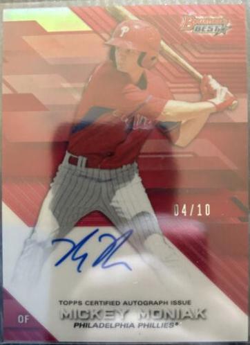 Mickey Moniak [Red Refractor] #B17-MM