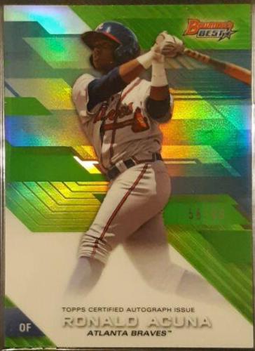 Ronald Acuna [Green Refractor] #B17-RA