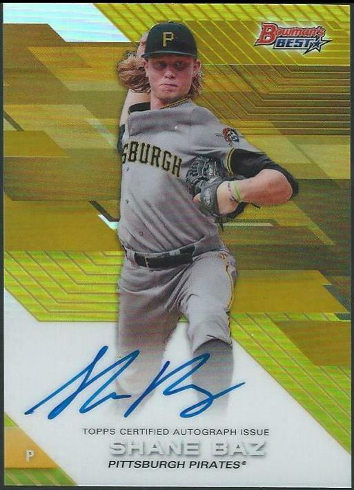 Shane Baz [Gold Refractor] #B17-SB