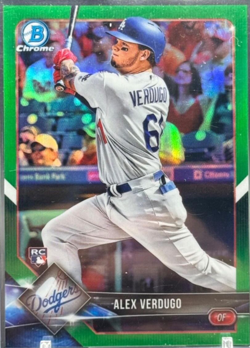 Alex Verdugo [Swinging Bat Green Refractor] #47