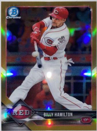 Billy Hamilton [Gold Refractor] #39
