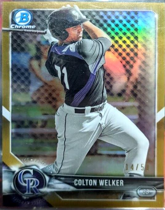Justin Bour [Gold Refractor] #75