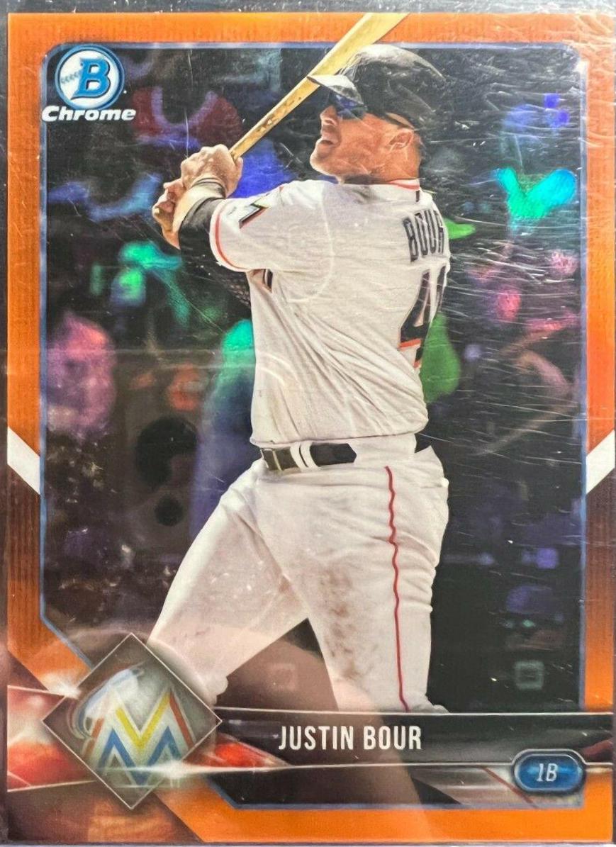 Justin Bour [Orange Refractor] #75