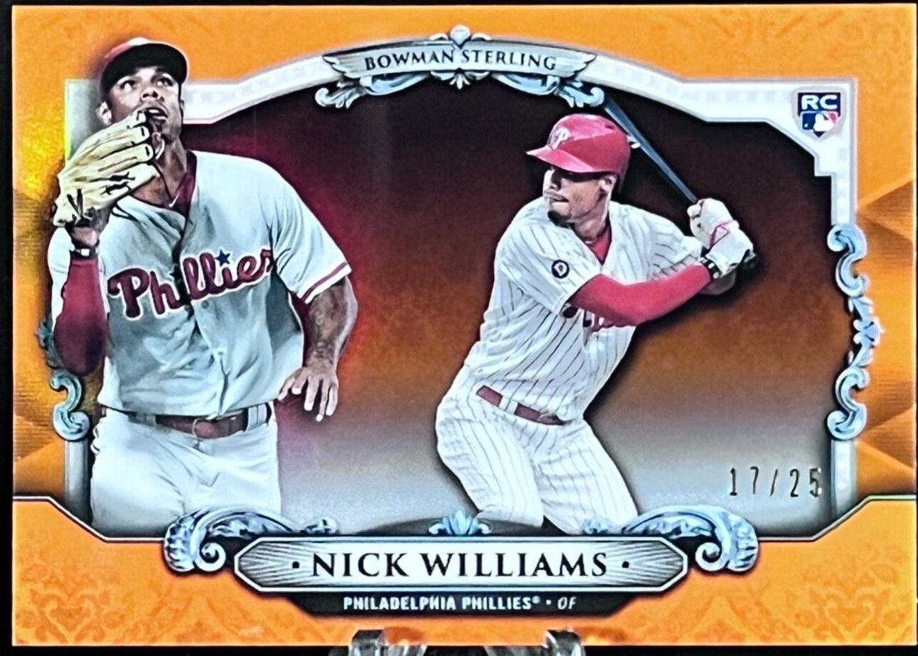 Nick Williams [Batting Orange Refractor] #35