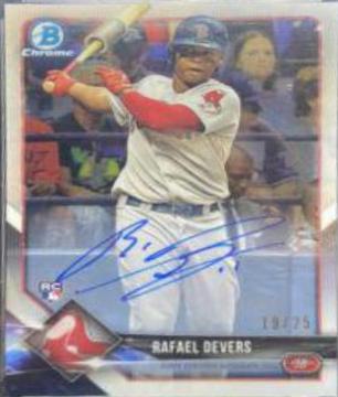 Rafael Devers [With Bat Autograph] #8