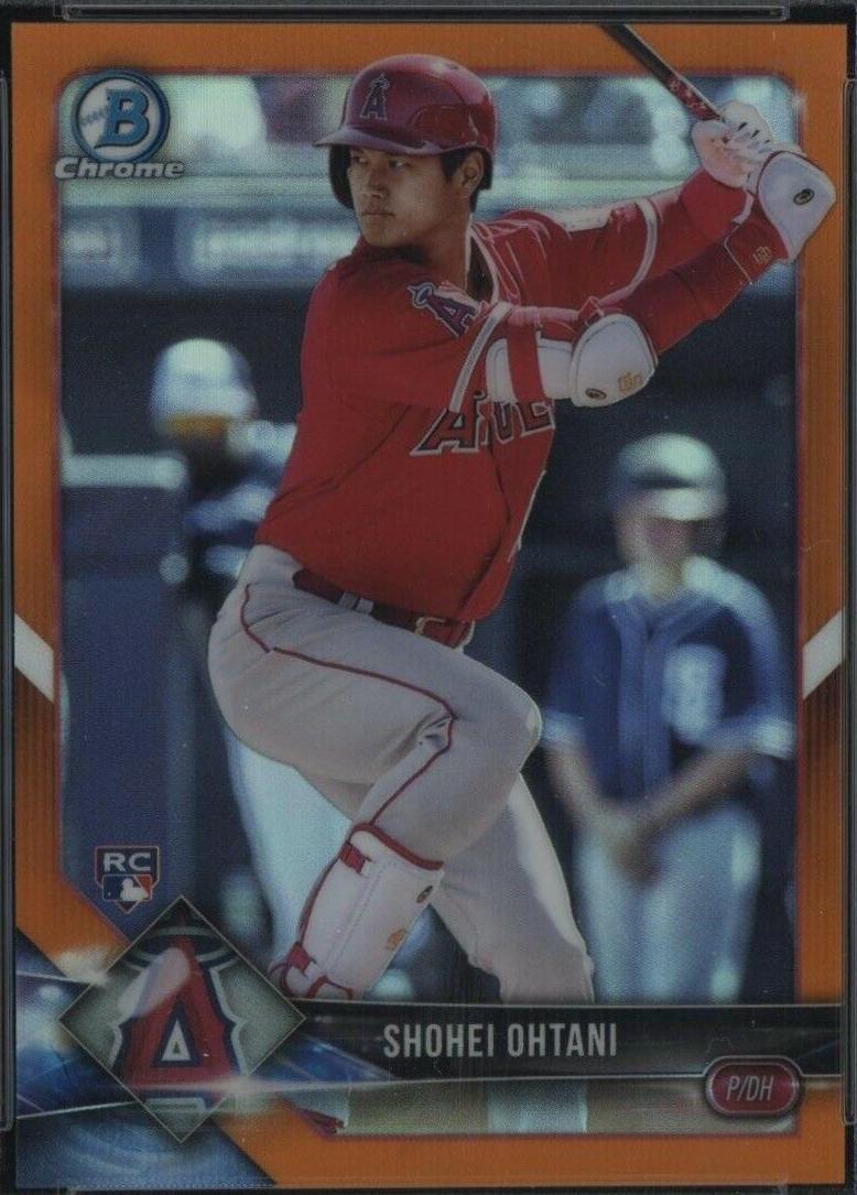 Shohei Ohtani [Batting Orange Refractor] #1