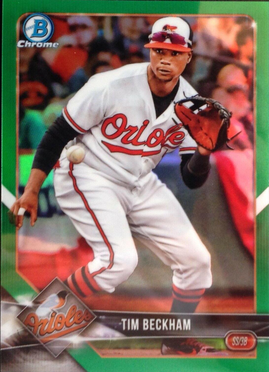 Tim Beckham [Green Refractor] #74