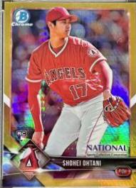 Shohei Ohtani [Gold Refractor] #BNR-SO
