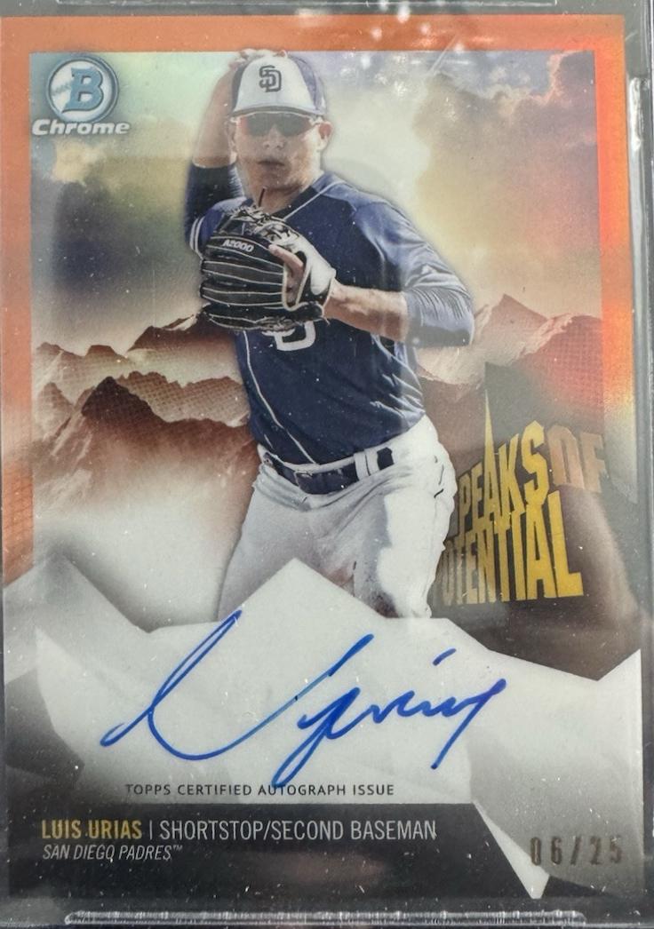 Luis Urias [Orange Refractor] #LU
