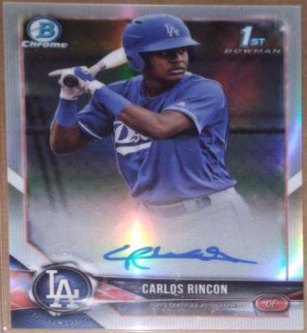 Carlos Rincon [Refractor] #CPA-CRI
