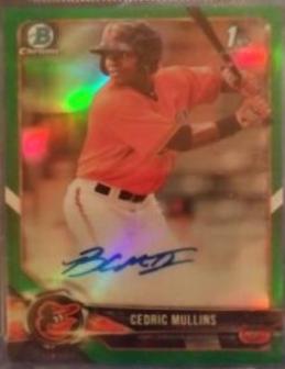 Cedric Mullins [Green Refractor] #CPA-CM