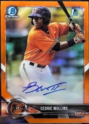 Cedric Mullins [Orange Refractor] #CPA-CM