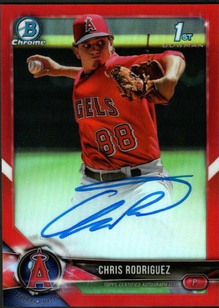 Chris Rodriguez [Red Refractor] #CPA-CR
