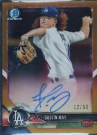 Dustin May [Gold Refractor] #BCPA-DM