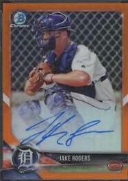 Jake Rogers [Orange Refractor] #CPA-JRO