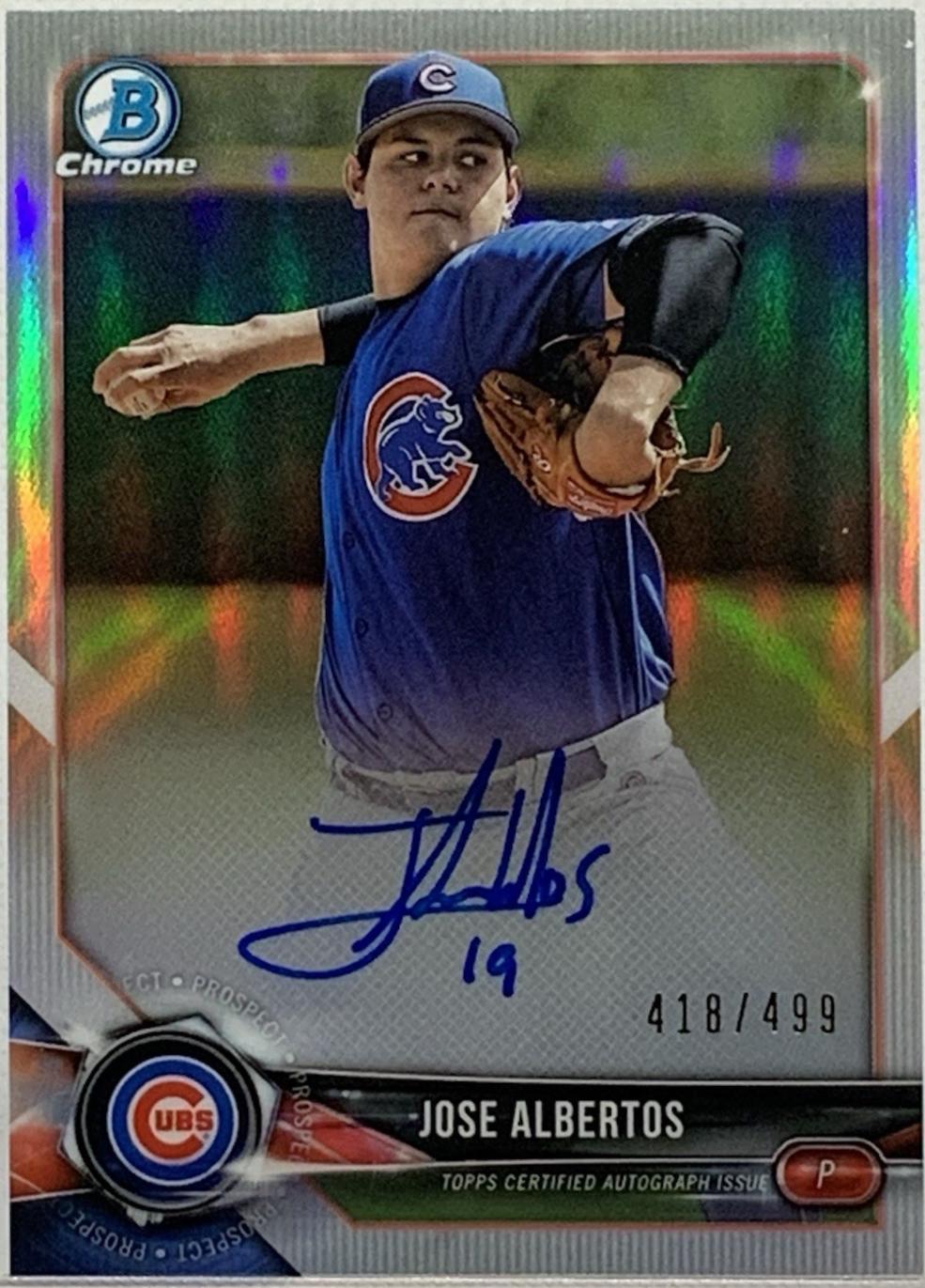 Jose Albertos [Refractor] #BCPA-JAL