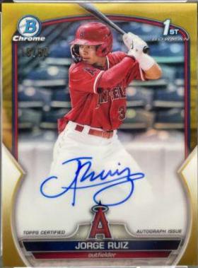 Keibert Ruiz [Gold Refractor] #CPA-KR