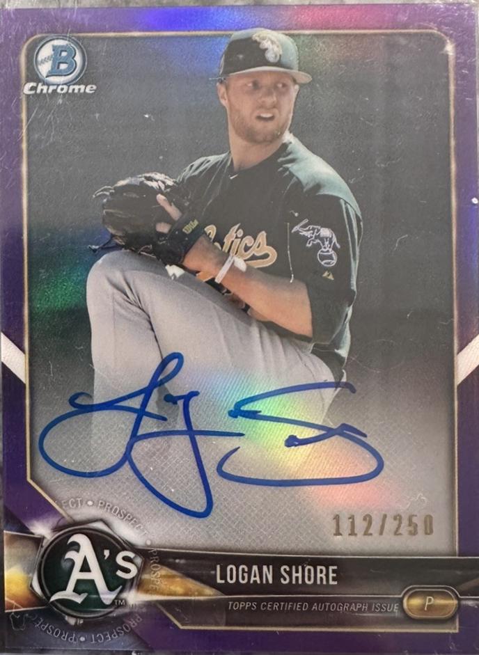 Logan Shore [Purple Refractor] #BCPA-LS