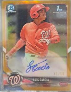 Luis Garcia [Gold Refractor] #BCPA-LGA