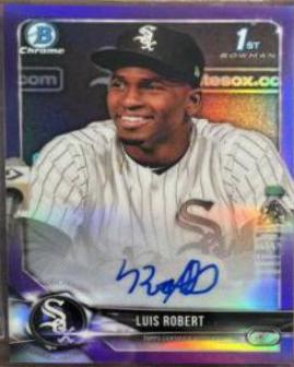 Luis Robert [Purple Refractor] #CPA-LR