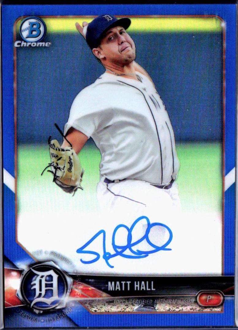 Matt Hall [Blue Refractor] #CPA-MH