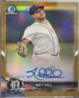 Matt Hall [Gold Refractor] #CPA-MH