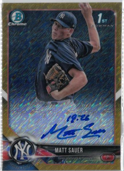 Matt Sauer [Gold Shimmer] #CPA-MSA