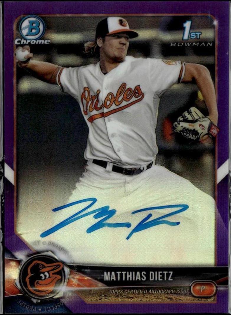 Matthias Dietz [Purple Refractor] #CPA-MD