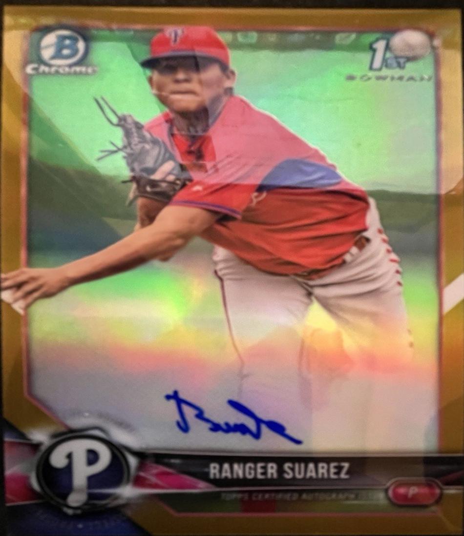 Ranger Suarez [Gold Shimmer] #CPA-RS