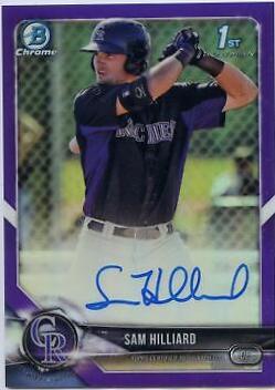 Sam Hilliard [Purple Refractor] #CPA-SHI