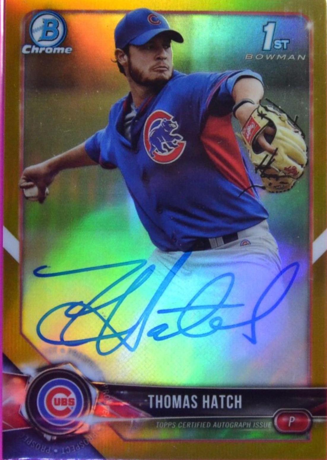 Thomas Hatch [Gold Refractor] #CPA-TH