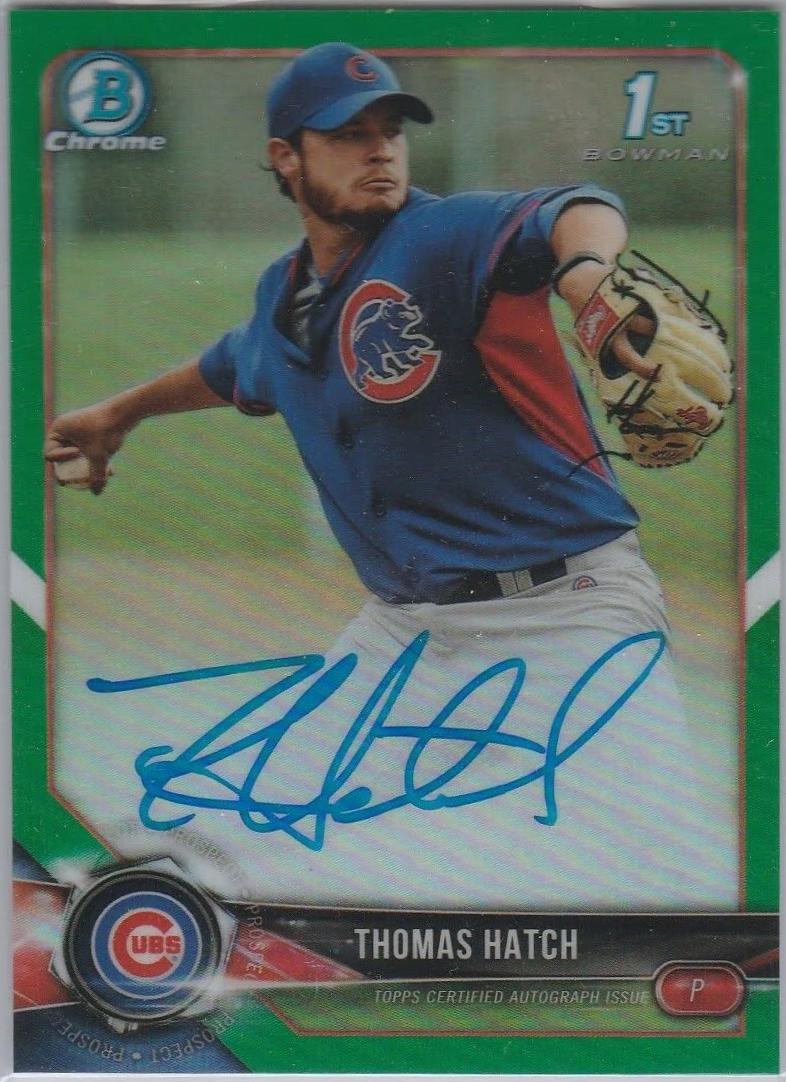 Thomas Hatch [Green Refractor] #CPA-TH