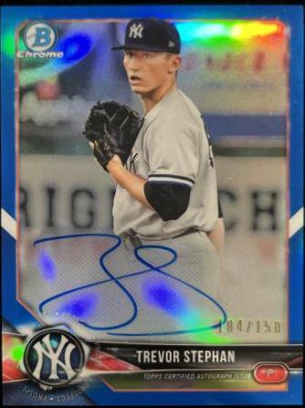 Trevor Stephan [Blue Refractor] #BCPA-TS