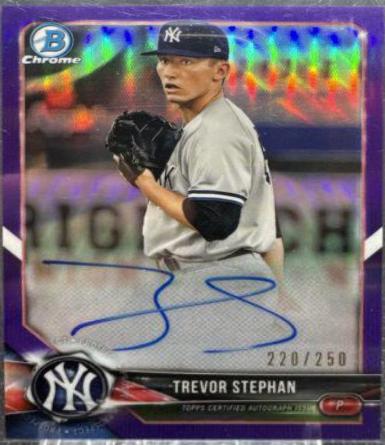 Trevor Stephan [Purple Refractor] #BCPA-TS