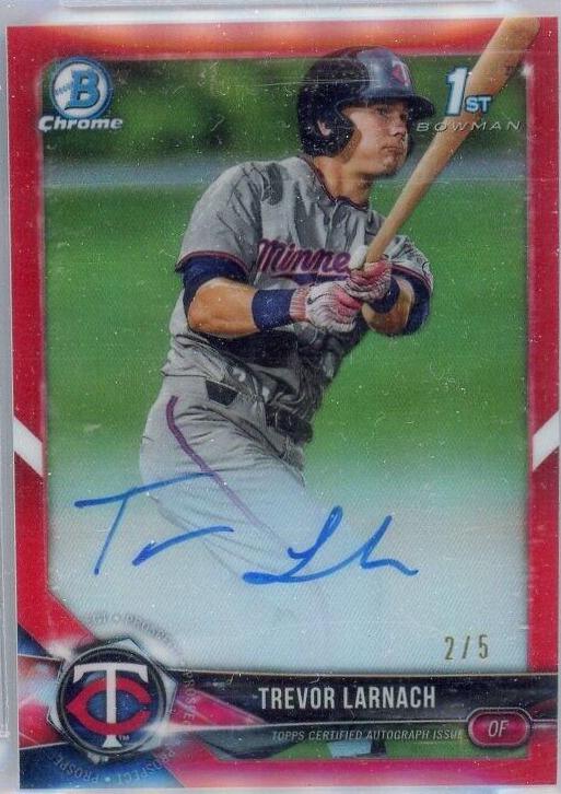 Trevor Stephan [Red Refractor] #BCPA-TS