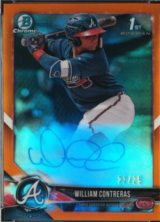 William Contreras [Orange Refractor] #BCPA-WCO
