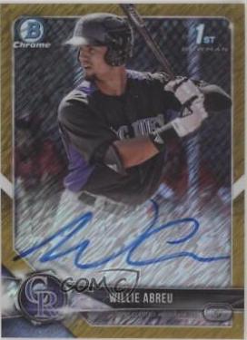 Willie Abreu [Gold Shimmer] #CPA-WA