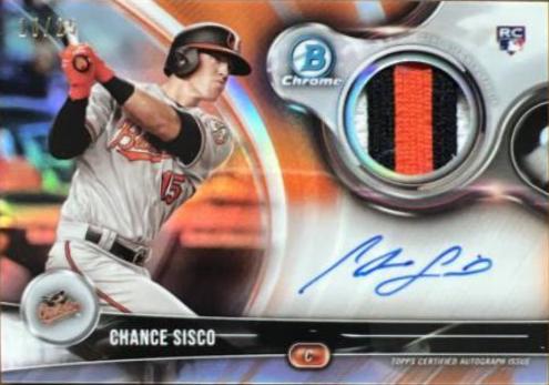 Chance Sisco [Orange Refractor] #CRA-CS