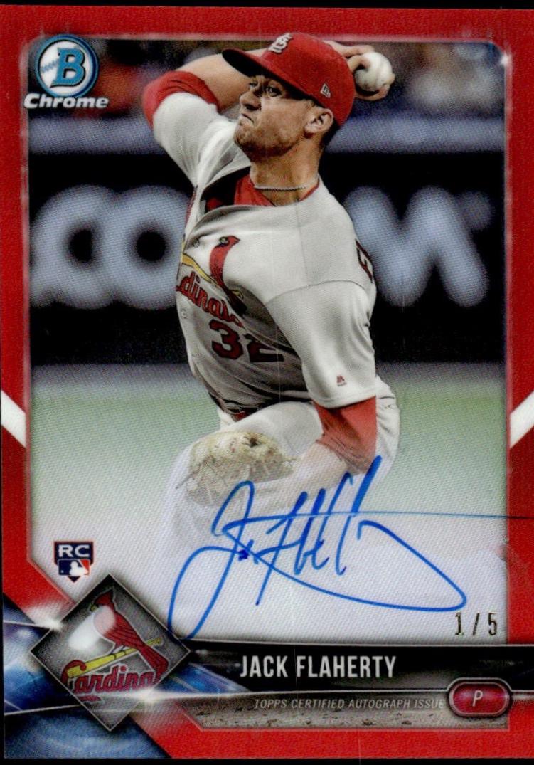 Jack Flaherty [Red Refractor] #BCRA-JF