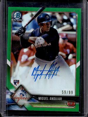 Miguel Andujar [Green Refractor] #CRA-MA