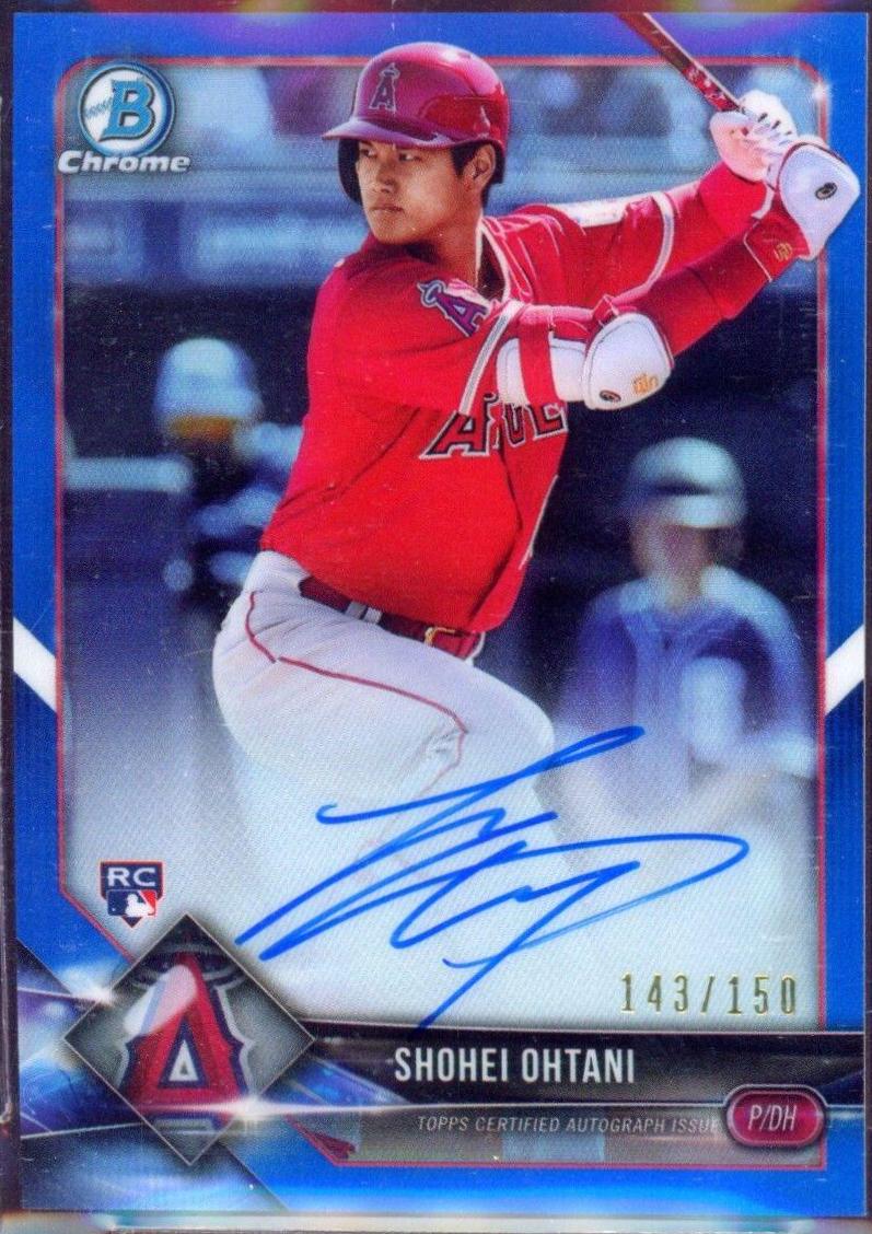 Shohei Ohtani [Blue Refractor] #CRA-SO