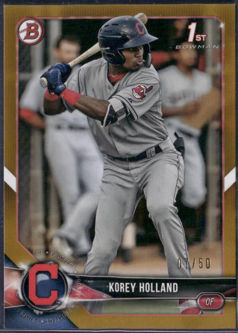 Korey Holland [Gold] #BD-89