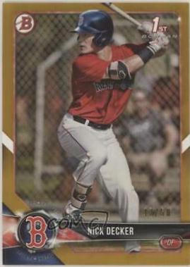 Nick Decker [Gold] #BD-124