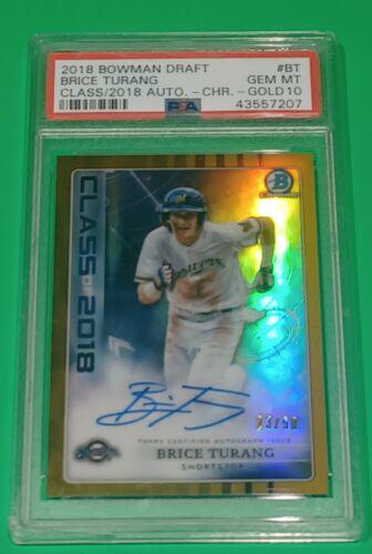 Brice Turang [Gold Refractor] #BT