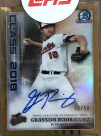 Grayson Rodriguez [Gold Refractor] #GR
